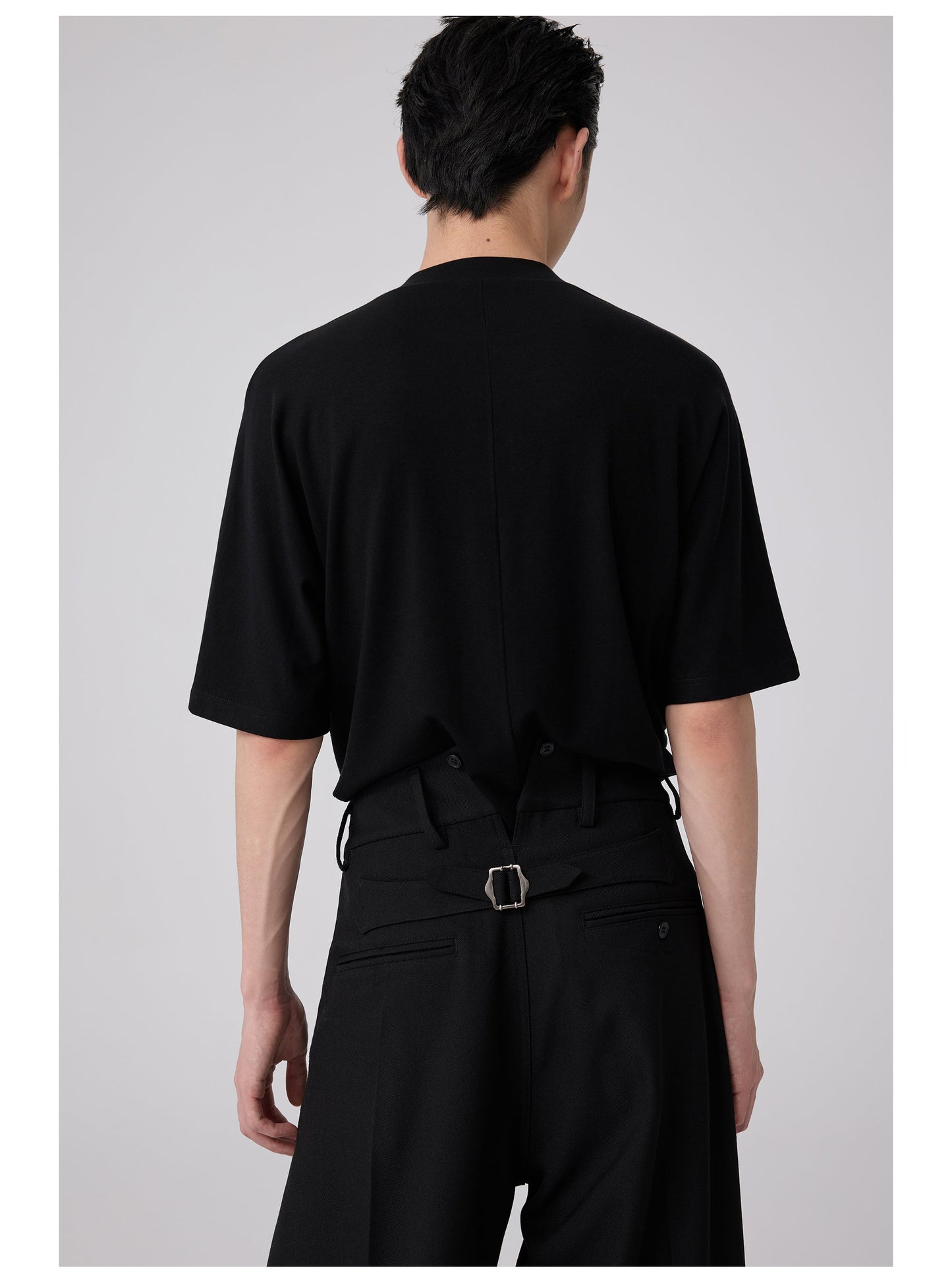 Wool Slim-fit Turtleneck T-shirt