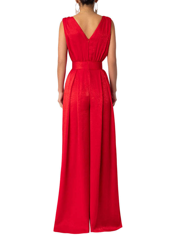 Clothing Summer Slim High Waist Color Jumpsuit