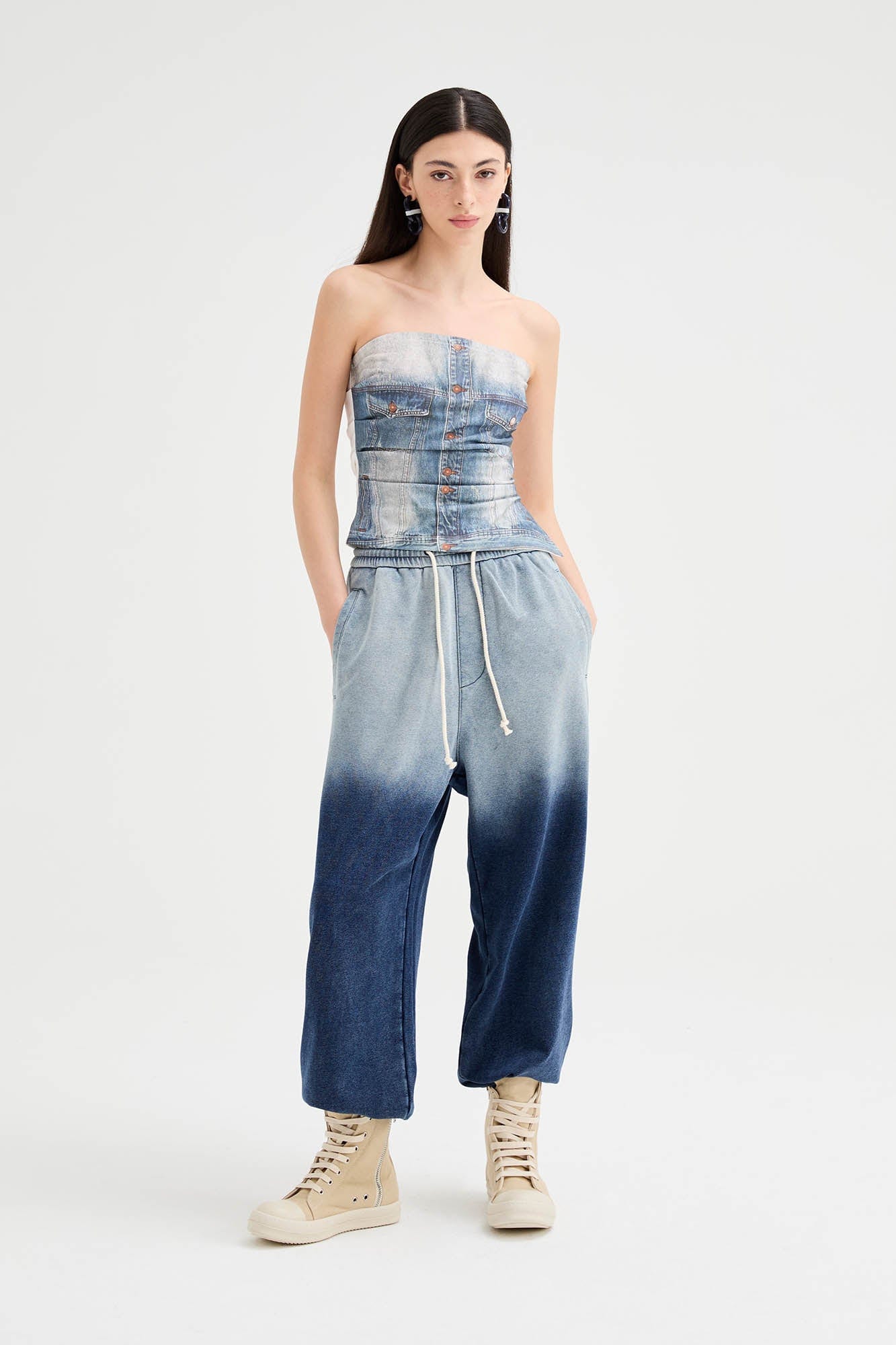 Tie-dye Drawstring Sweatpants
