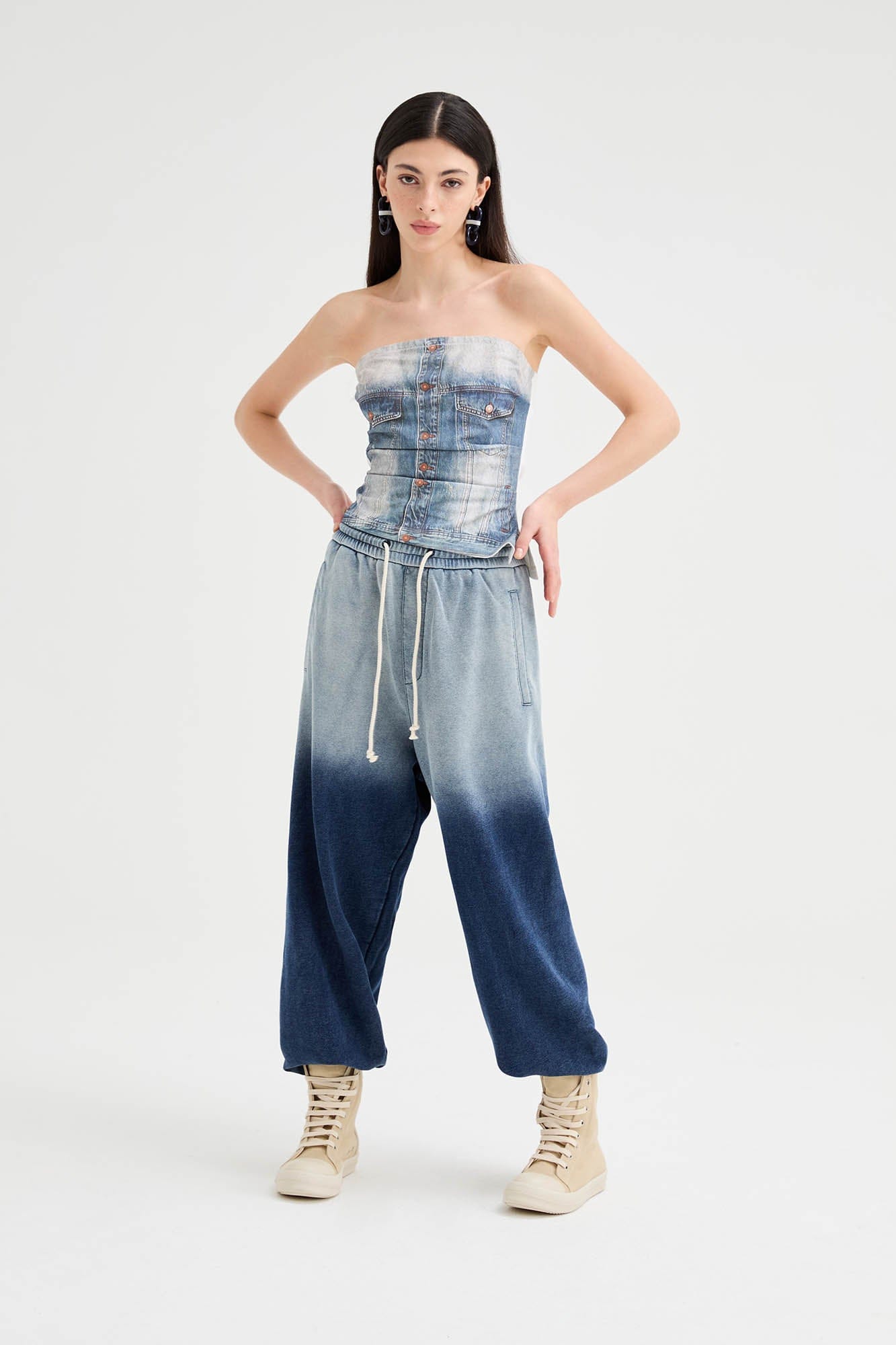 Tie-dye Drawstring Sweatpants