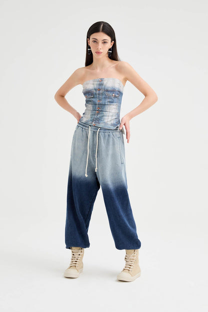 Tie-dye Drawstring Sweatpants