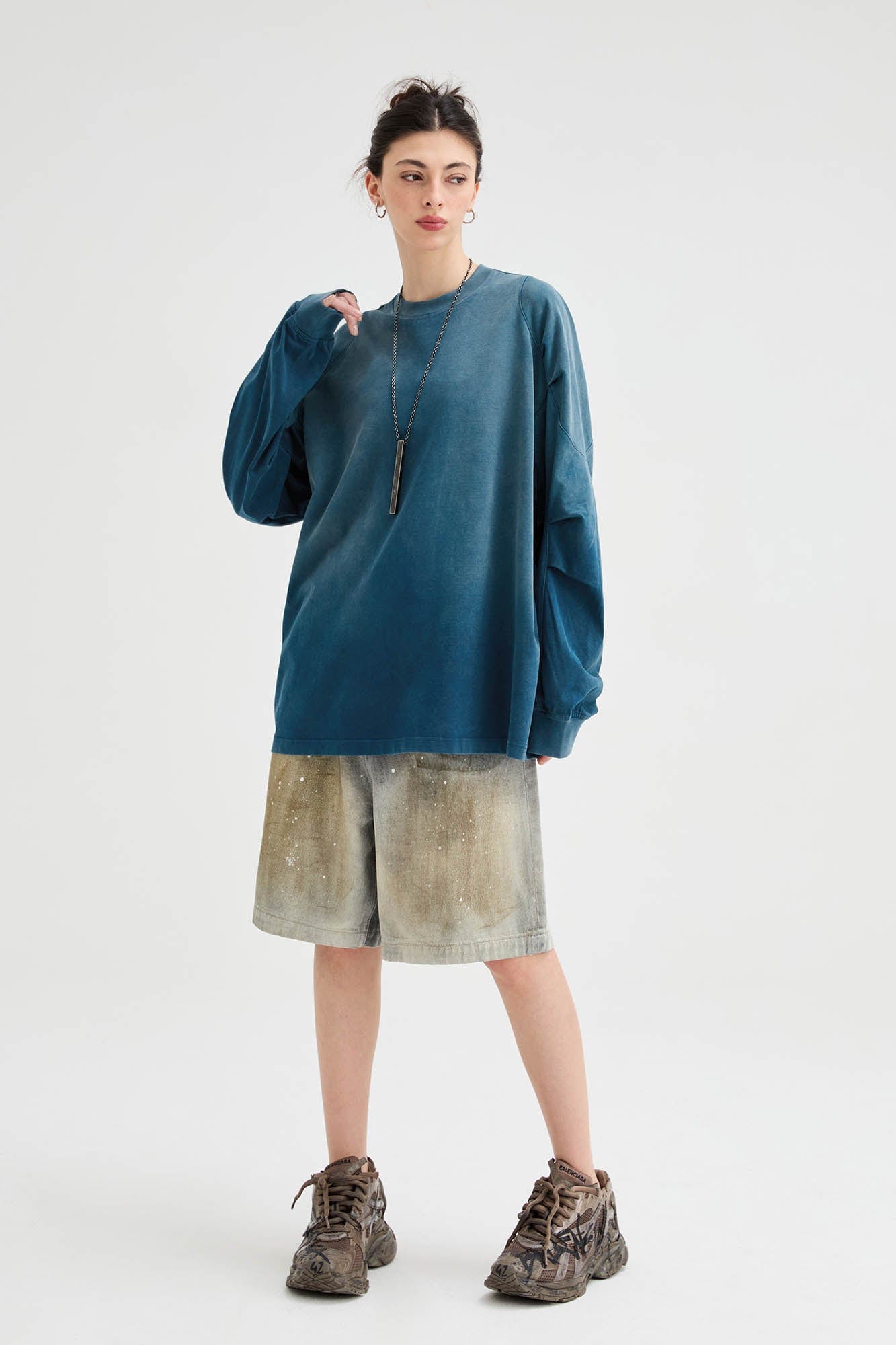 Wash Gradient Sweatshirt