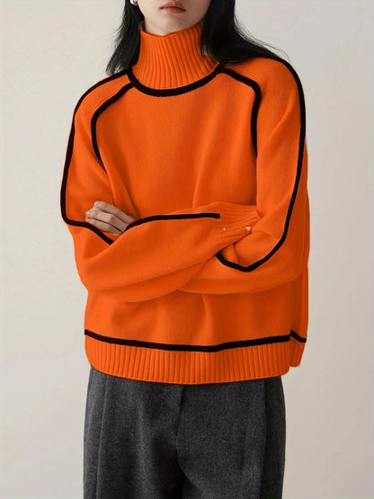 Kaeliryn – Soft Cashmere-like Turtleneck Sweater