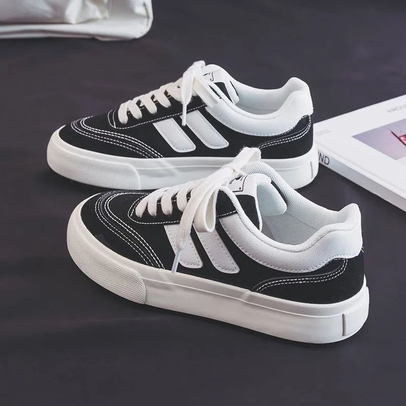 Outdoor Runners Jogging Sneaker Canvas Walking Shoes Autumn Flat Without Heel Spring Tennis Trainers