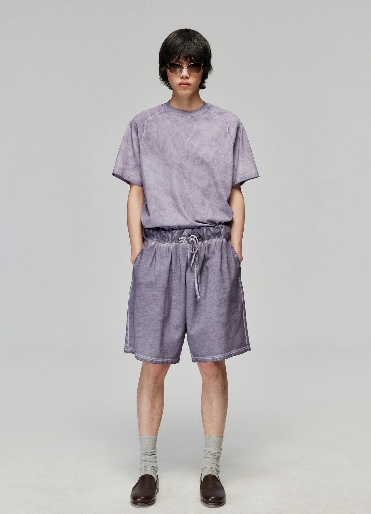 Overdyed Loose Shorts