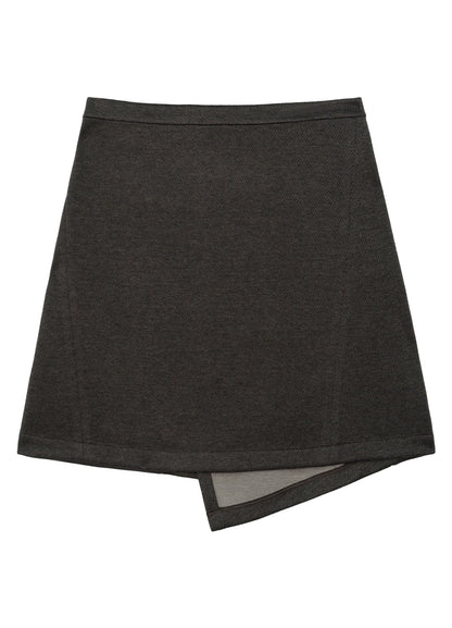 Side Buckle Wrap Skirt