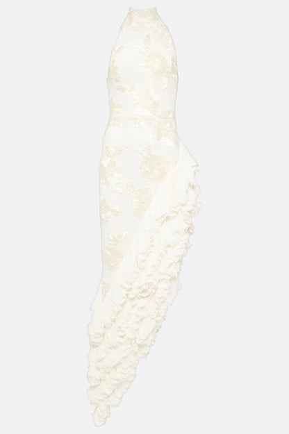 -appliqué Maxi Dress
