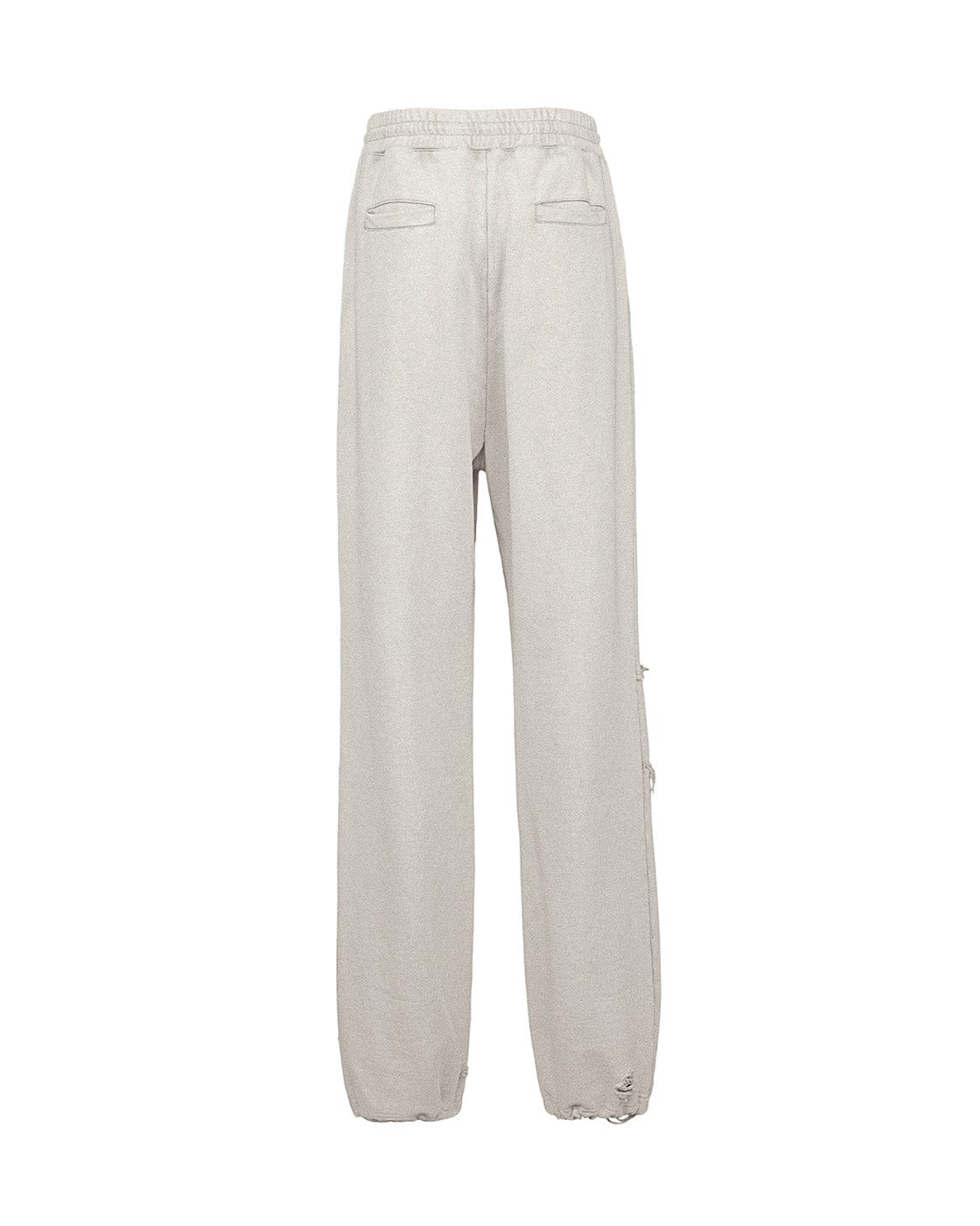 Distressed Spliced Sweatpants