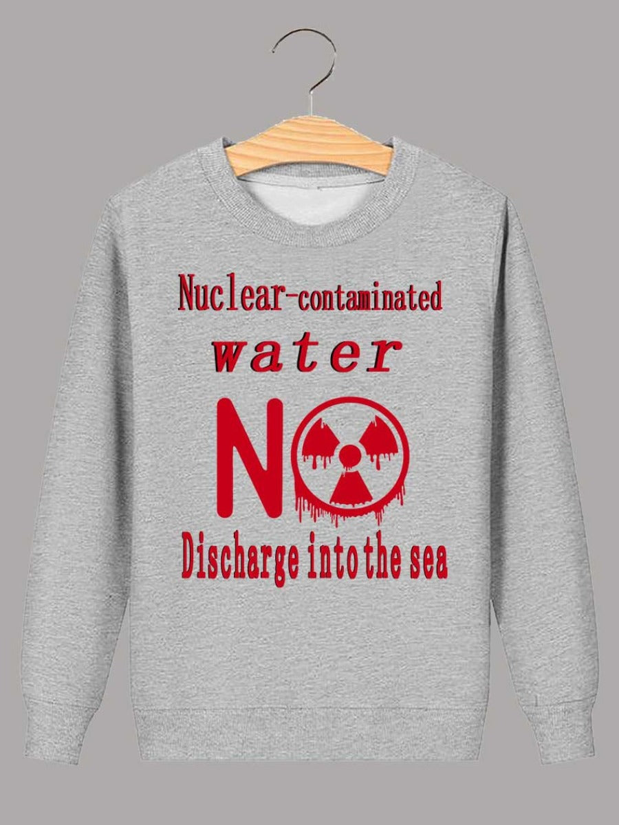 Letter Print Sweatshirt Ar5042