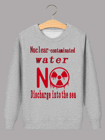 Letter Print Sweatshirt Ar5042