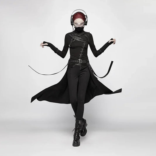 Daily Post Apocalyptic Black Half Stage Perform Personality Harajuku Skirt