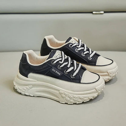 Platform Shoes for Outdoor Jogging Sneakers Designer Brand Woman Walking Trainers Wedges Chunky Hiking Footwear