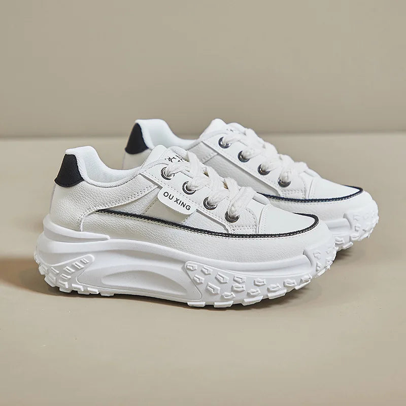 Platform Shoes for Outdoor Jogging Sneakers Designer Brand Woman Walking Trainers Wedges Chunky Hiking Footwear