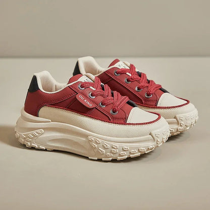 Platform Shoes for Outdoor Jogging Sneakers Designer Brand Woman Walking Trainers Wedges Chunky Hiking Footwear