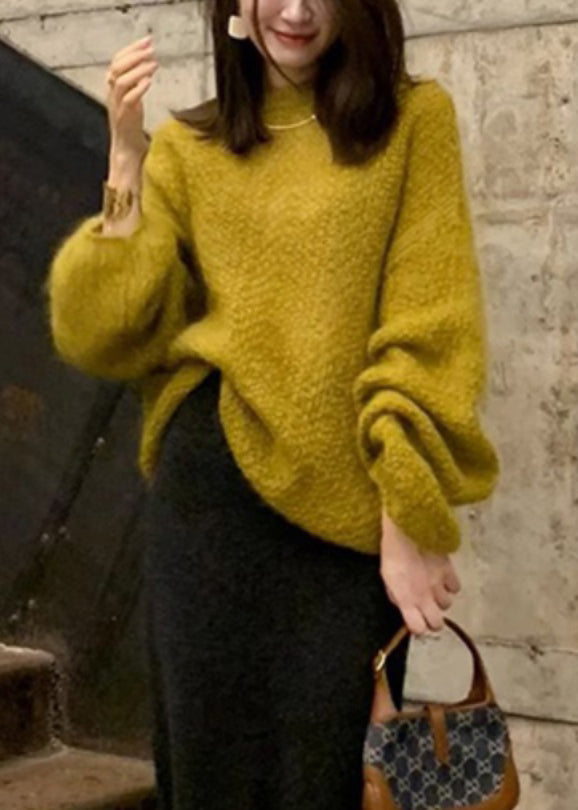 Ginger O-neck Cotton Knit Sweater Spring To027