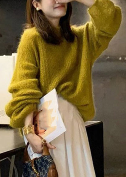 Ginger O-neck Cotton Knit Sweater Spring To027