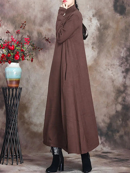 Turtleneck Maxi Dress