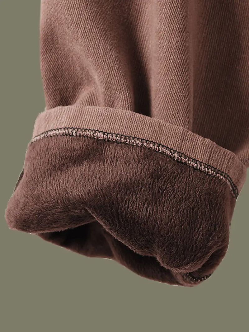Thicken Pure Color Harem Pants