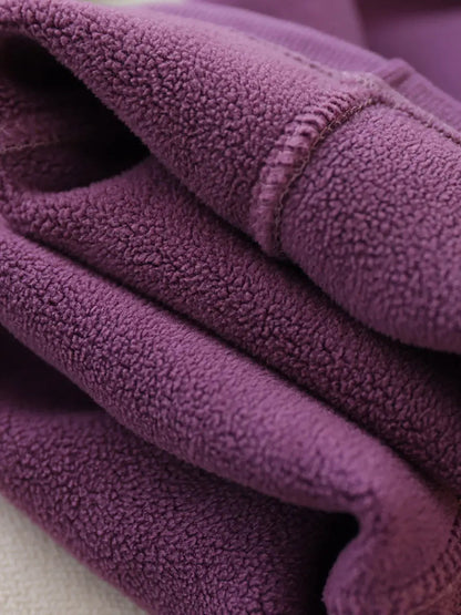 Fleece-lined Harem Pants