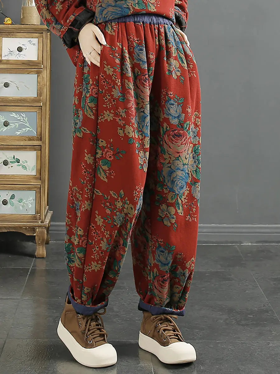 Winter Warm Harem Pants
