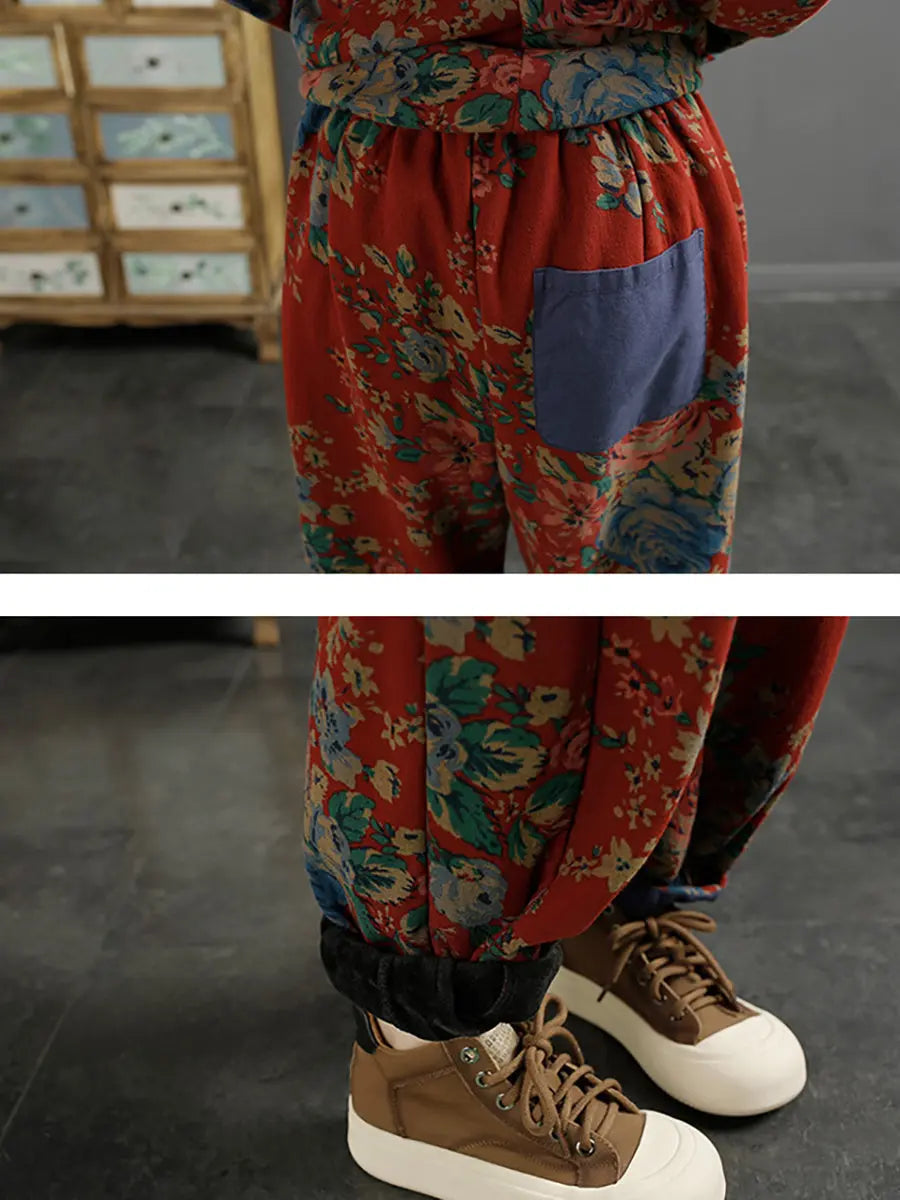 Winter Warm Harem Pants