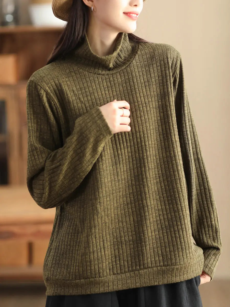Wool Knitted Sweatshirt