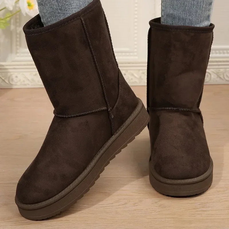 Plush Thickening Comfortable Large Size Snow Boot