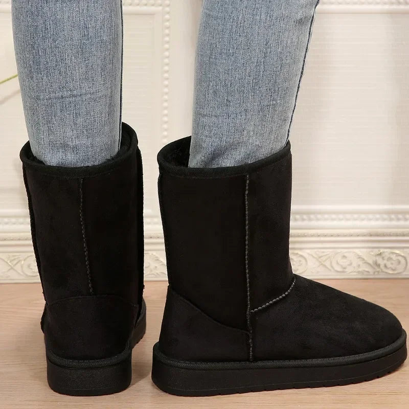 Plush Thickening Comfortable Large Size Snow Boot