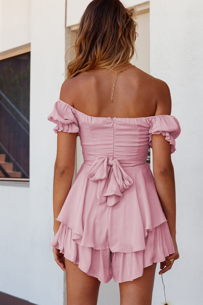 Off Shoulder Romper