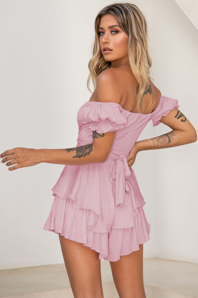 Off Shoulder Romper