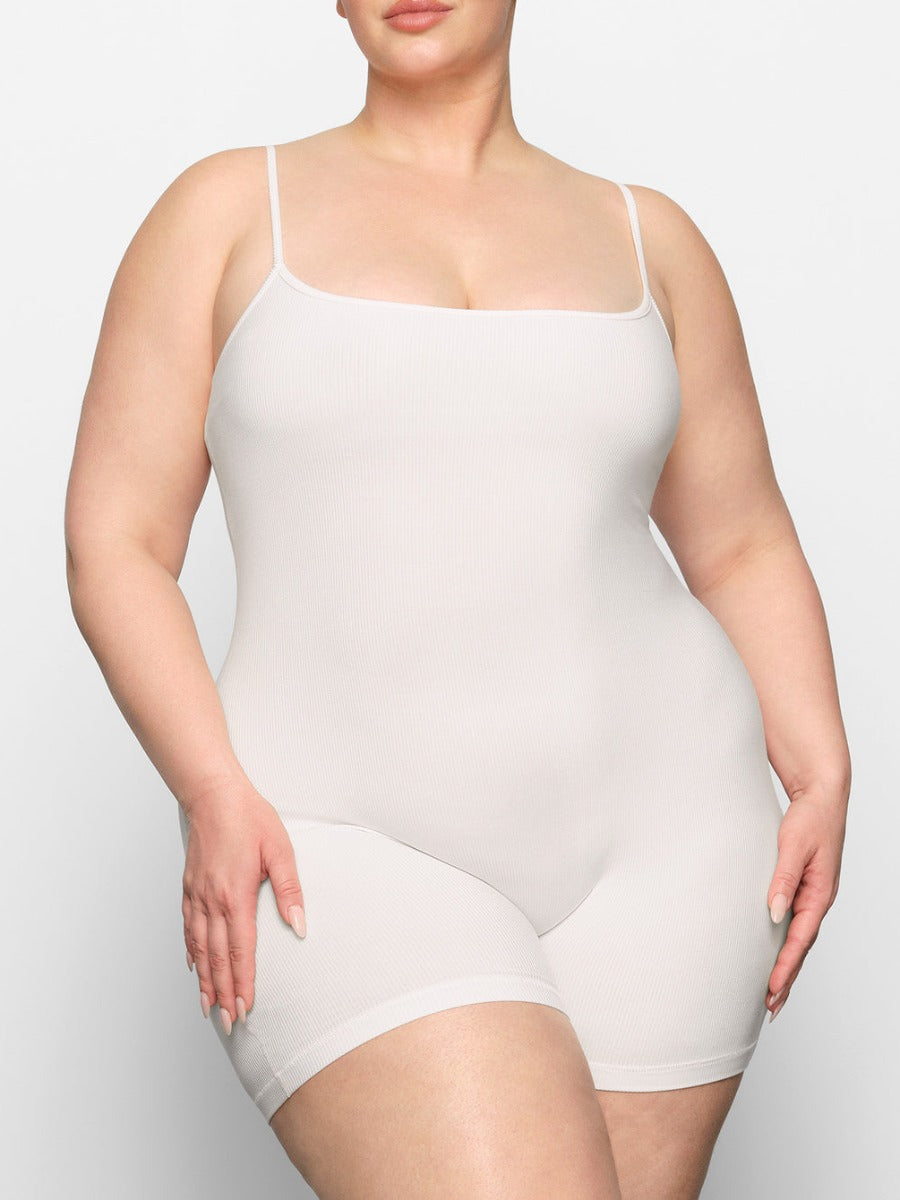 Basics Adjustable Strap Skinny Romper Ar5018