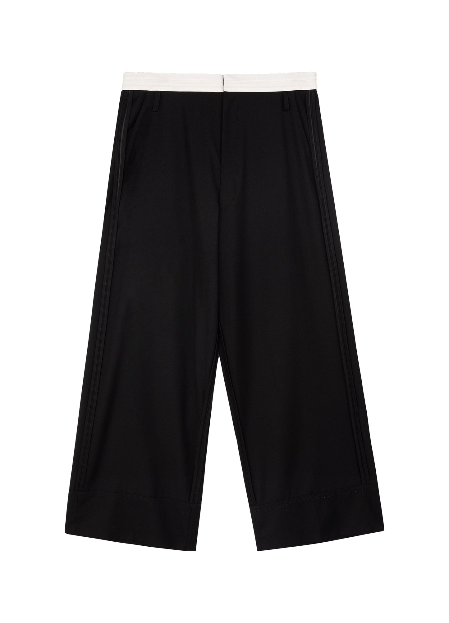 Reverse Seam Wide Leg Pants