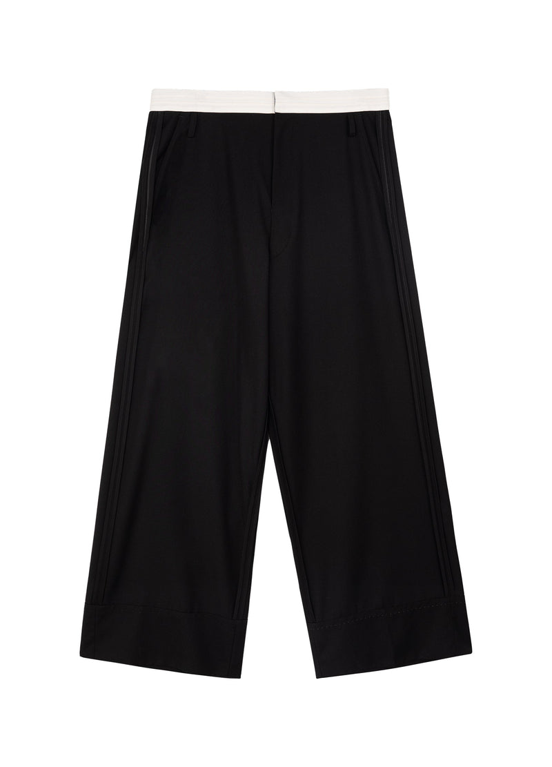 Reverse Seam Wide Leg Pants