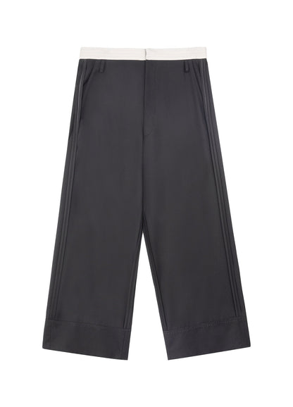 Reverse Seam Wide Leg Pants