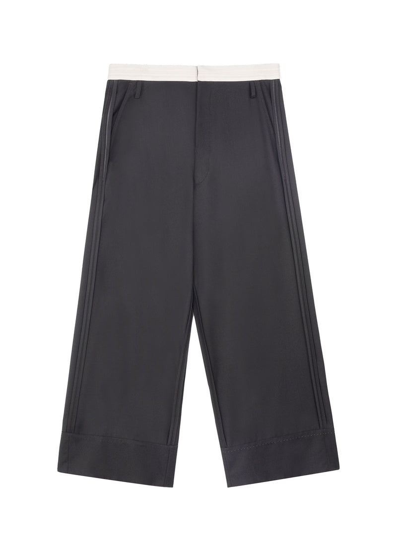 Reverse Seam Wide Leg Pants