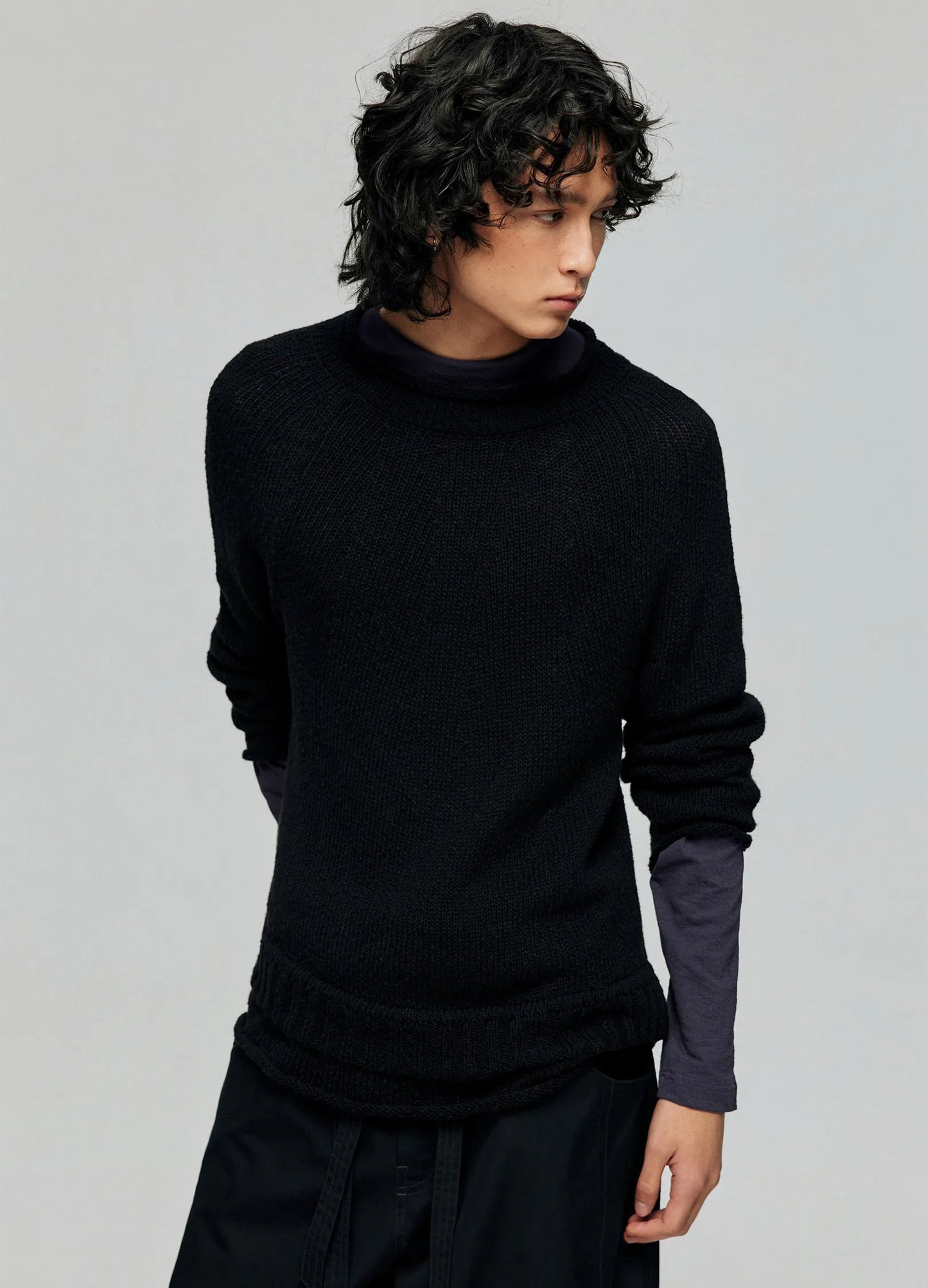 Knit Cowl Sweater
