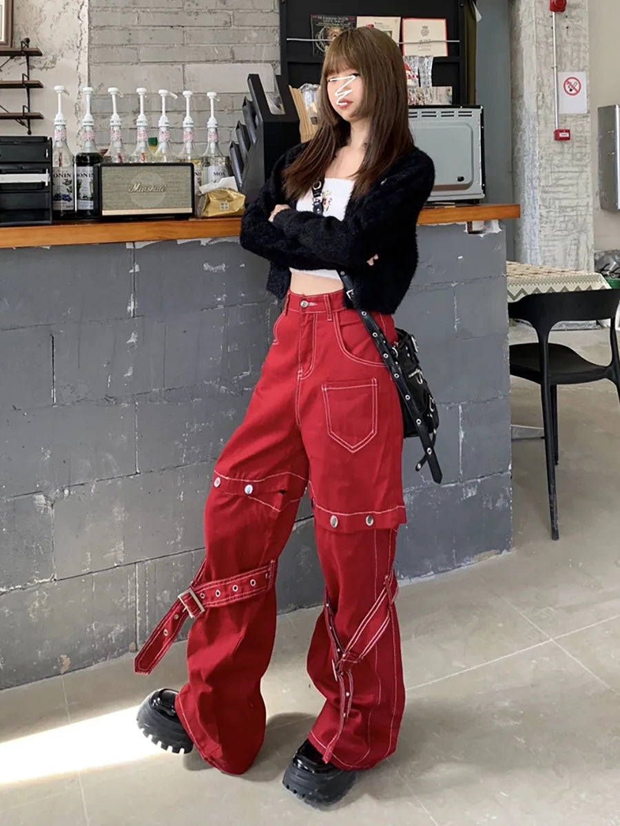 Red Halloween Pants