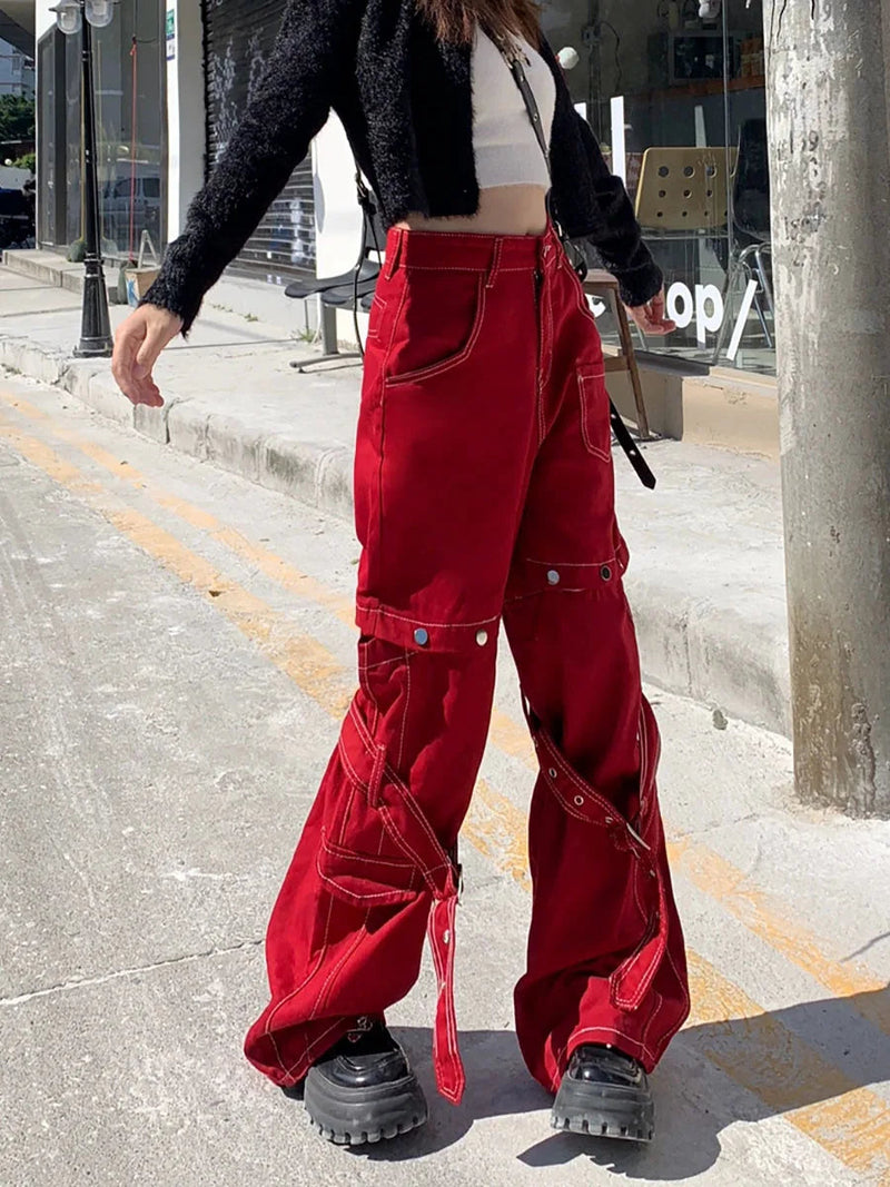 Red Halloween Pants