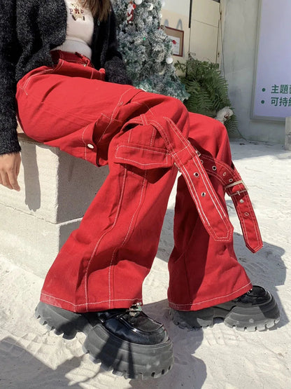Red Halloween Pants