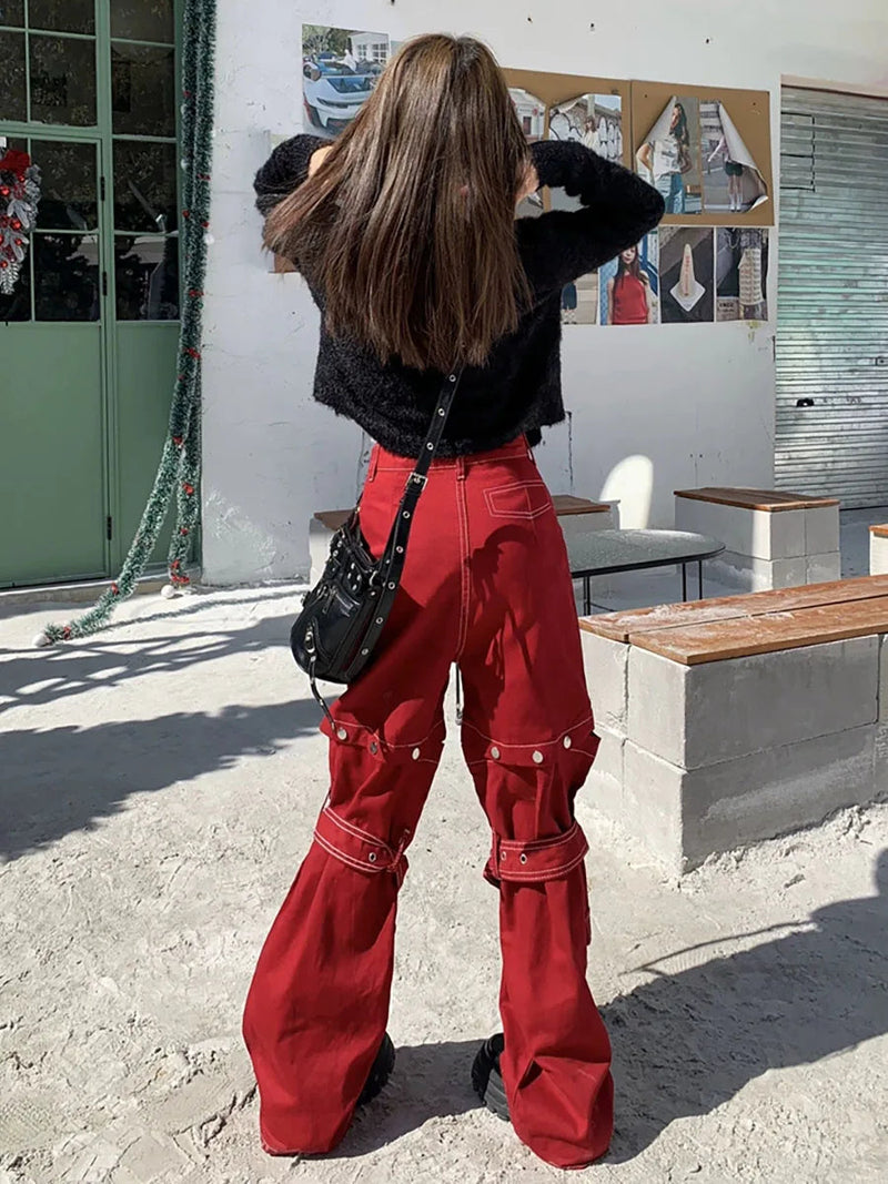Red Halloween Pants