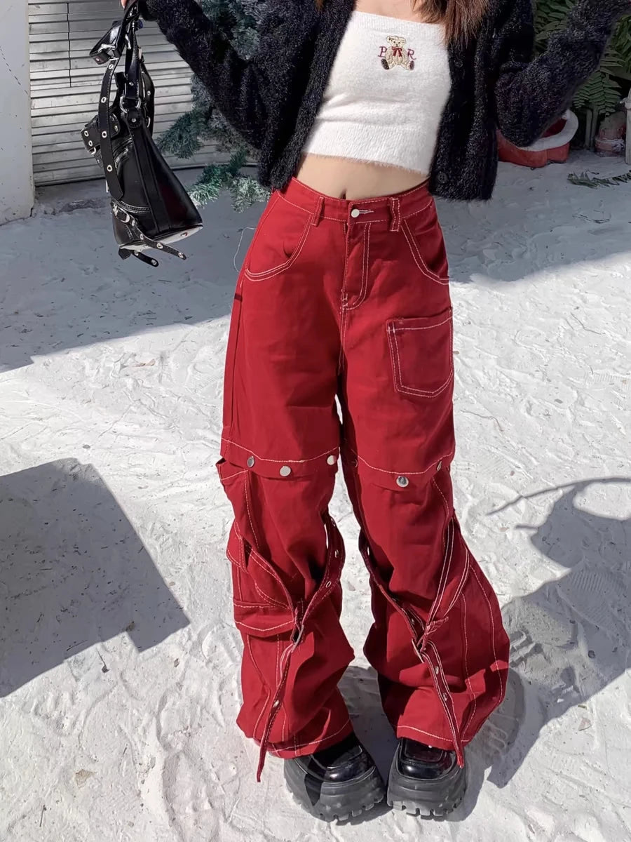 Red Halloween Pants
