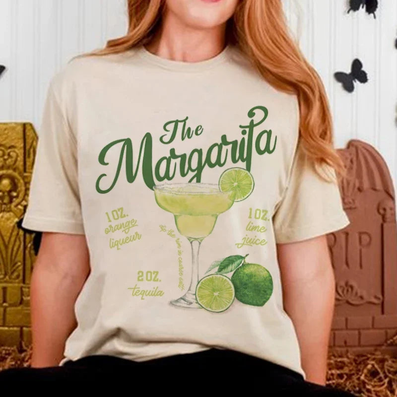 Margarita Lover Cotton T-shirt