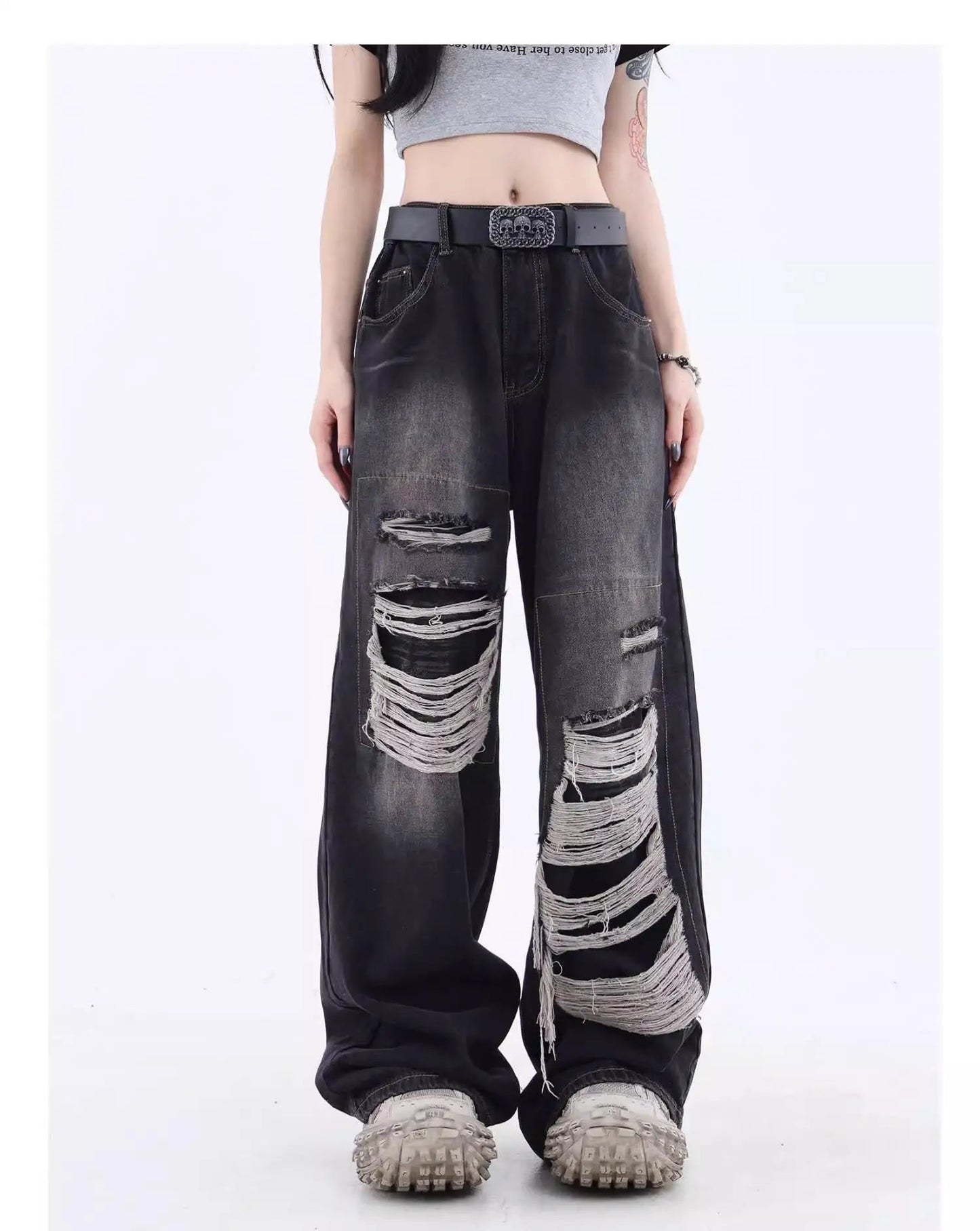 Loose Trend Denim Pants Jeans