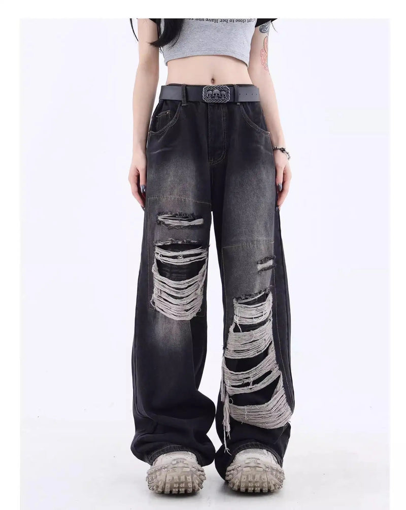Loose Trend Denim Pants Jeans