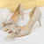 Shoes Bow-knot Woman Pumps Stiletto 10.5 Cm Basic Pump Pointed Toe Classic Pumps High Heels Shoes