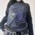 Y2k Fairy Cyber Grunge T-shirts for Skull Graphic Print Long Sleeve Tees 90s E- Gothic Emo Tops Clothes