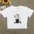 Summer New ’s T-shirt Europe and the United States Street Crop Short T-shirt Short T