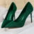 Shoes 9 Cm Heels Suede Woman Pumps Pointed Toe High Heels Stiletto Party Shoes Wedding Shoes Large Size 43