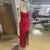 3d Flowers Sling Tube Dresses Slim Fit Sleeveless Slit Long Dress Female Spring Evening Vestidos