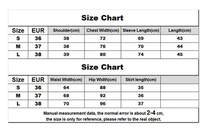 Korean Y2k Outfits 2 Piece Set Long Sleeve Square Collar Gyaru Tops + Tide Mini Tierred Ruffles Skirts